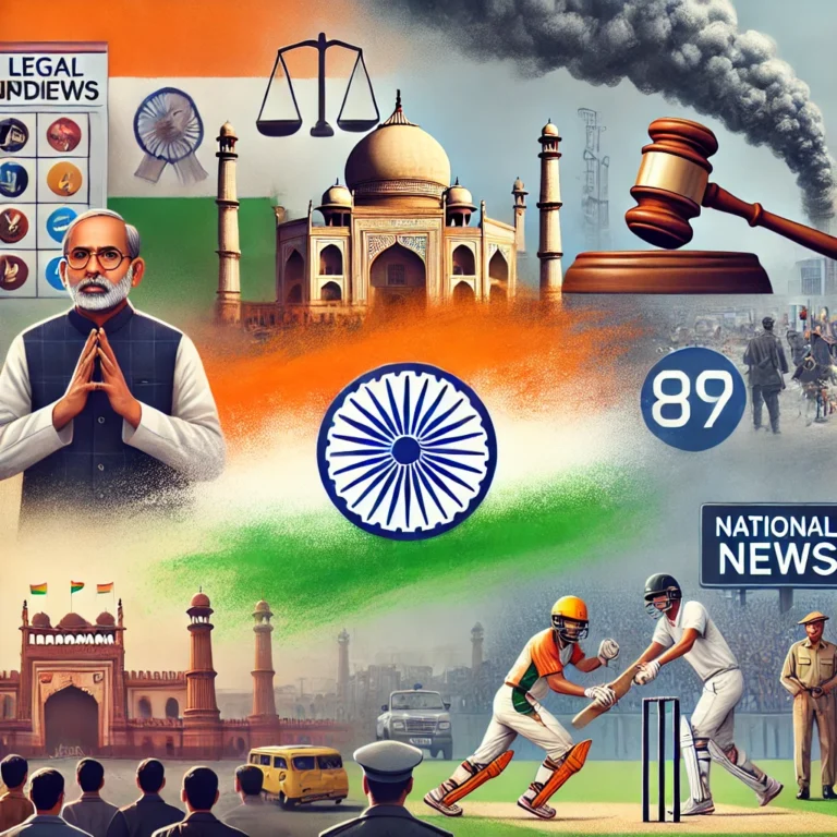 India's Top News Today: Key Updates and Developments