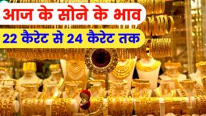 आज का सोने का भाव: 18 अप्रैल 2025 को भारत में सोने की कीमतें