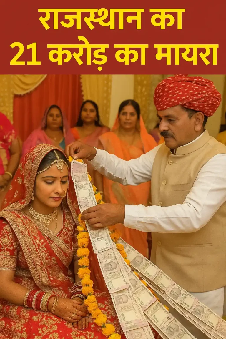 राजस्थान का 21 करोड़ का मायरा
