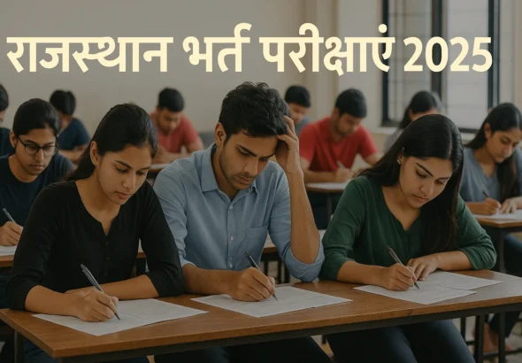 राजस्थान भर्ती परीक्षाएं 2025